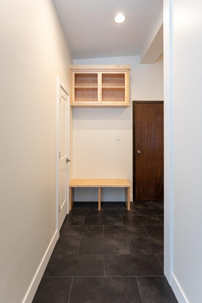 Sandy Entry Bench Renovation for Alta Condo