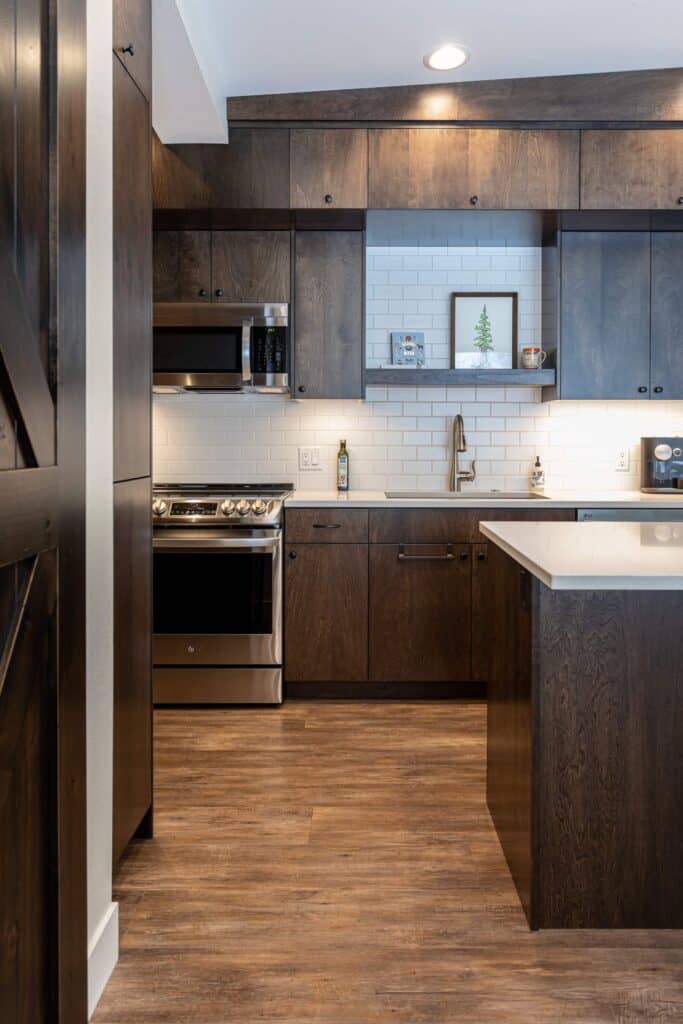 Sandy Kitchen Renovation with LVP Flooring