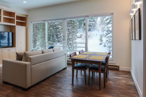 Sandy Living Rom Renovation for Alta Condo Large Window