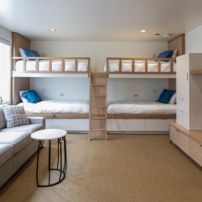 Condo Remodel with Bedroom Bunkbeds