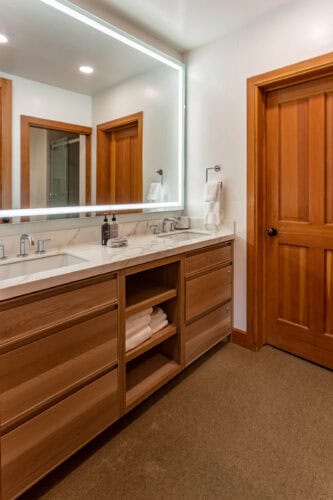 park city condo master bath remodel