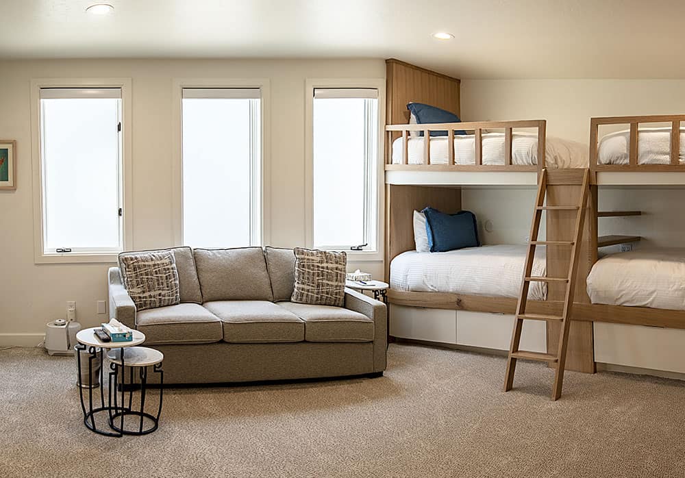 condo remodel in park city bunkroom