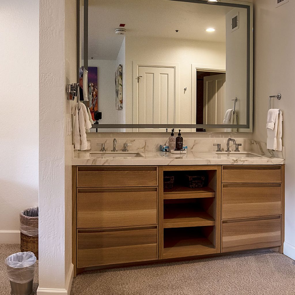 Park City Condo Remodel with Guest Room Vanity