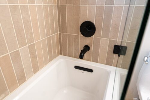 salt lake city bathroom remodel tub close up