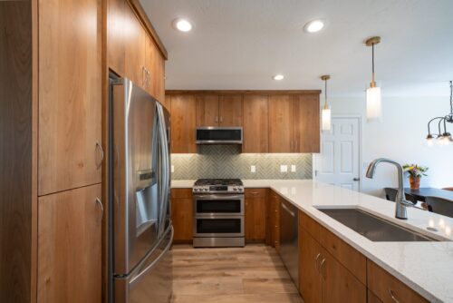 park city kitchen remodel with large sink