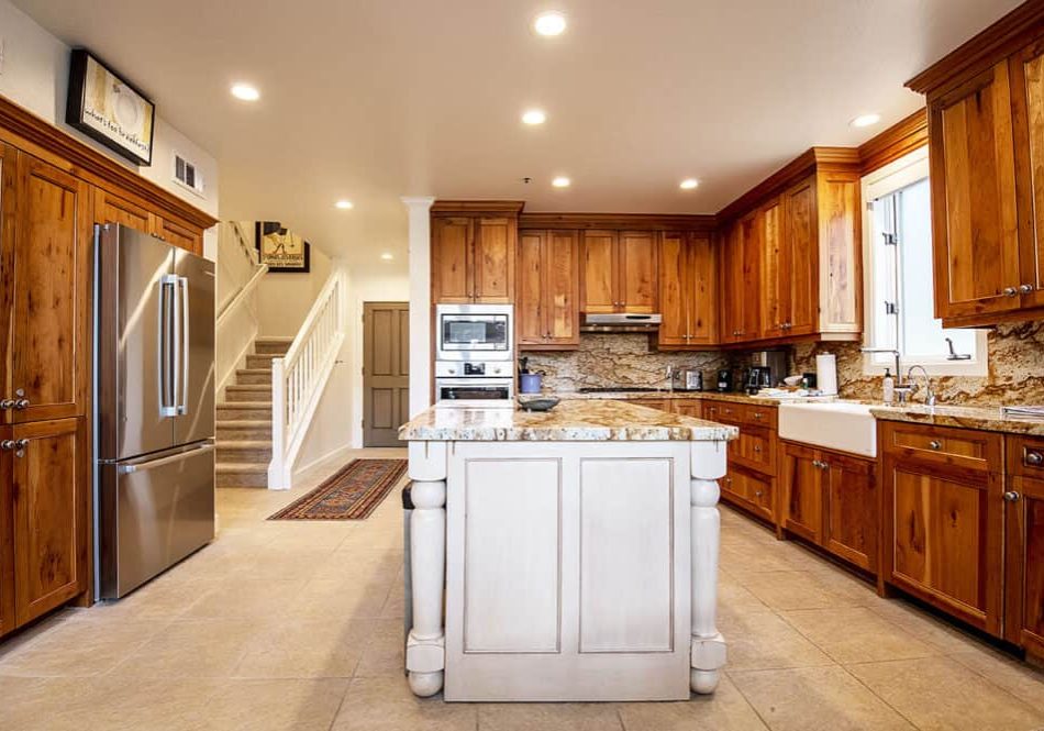 condo remodel in park city stairs