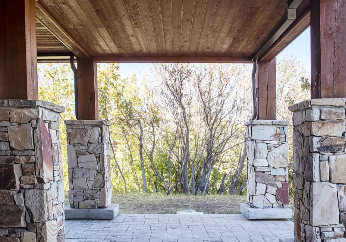 park city deck builder underside view