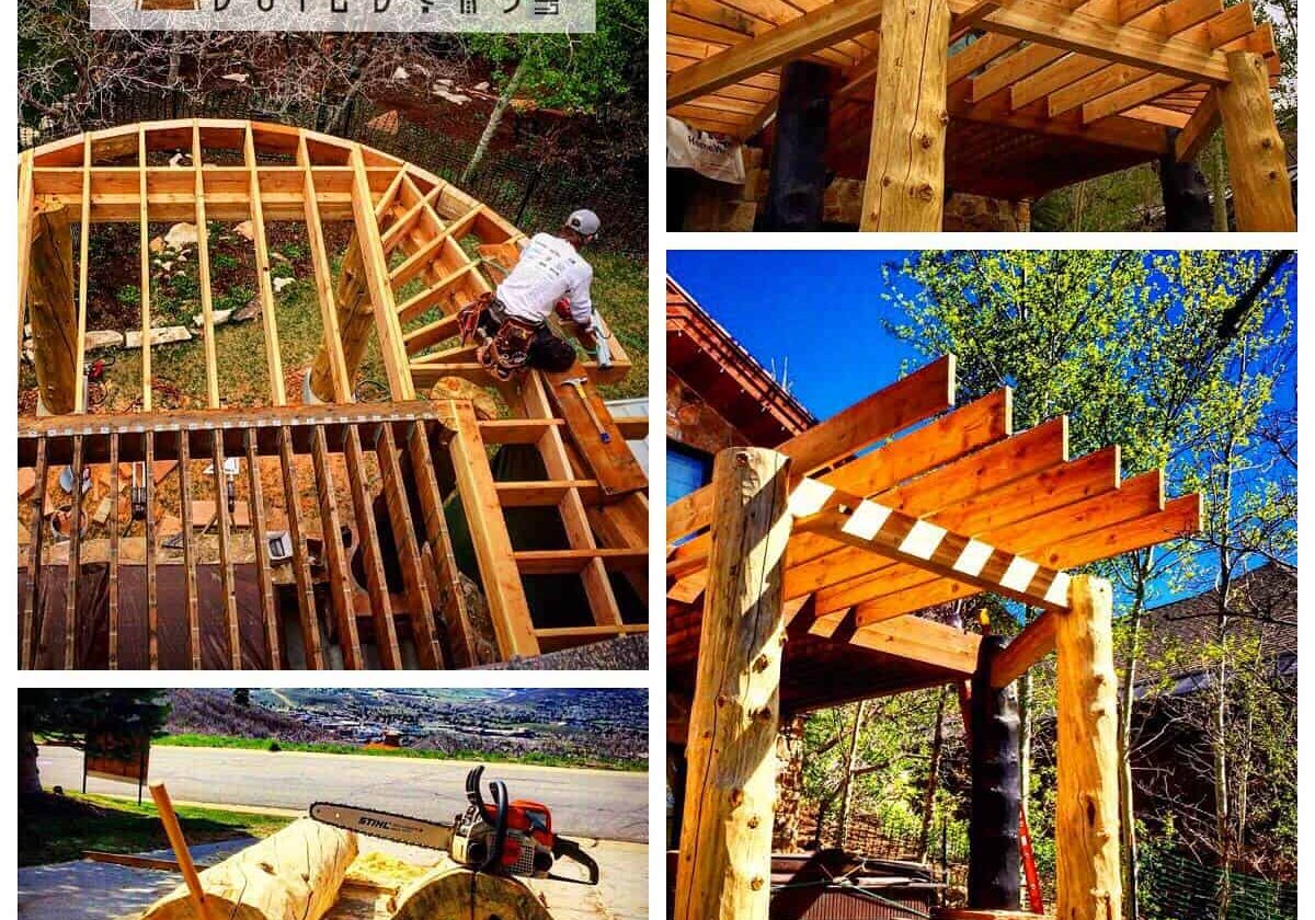 park city deck framing